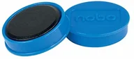Magnesy - Nobo magnesy przyczepne, okrągłe, średnica 30 mm, 750 g, niebieskie 1901450 - miniaturka - grafika 1