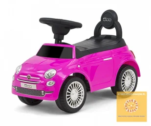 Milly Mally Pojazd Fiat 500 Pink STREFADZIECIAKOW.PL 3032 - Jeździki dla dzieci - miniaturka - grafika 7
