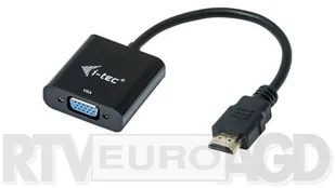 i-tec HDMI VGA 0.15m HDMI2VGAADA - Adaptery i przejściówki - miniaturka - grafika 4