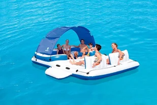 Bestway Wyspa Materac Do Pływania 389/274cm 43105 - Materace dmuchane i koła do pływania - miniaturka - grafika 4