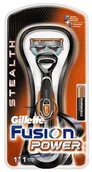 Maszynki do golenia i wkłady - Gillette Fusion Power Stealth maszynka do golenia z jednym wkładem - miniaturka - grafika 1