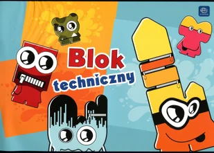 Inter-druk Blok techniczny A4 biały - Szkolne artykuły papiernicze - miniaturka - grafika 2