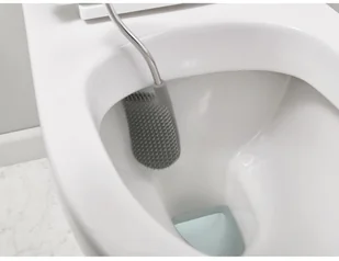 Joseph Joseph Joseph Joseph, Szczotka toaletowa Flex, srebrna, 43x12,5x9 cm - Akcesoria do wc - miniaturka - grafika 4