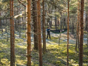 Lesovik Hamak Lesovik DRAKA oliwkowy 406-015 - Survival - akcesoria - miniaturka - grafika 12