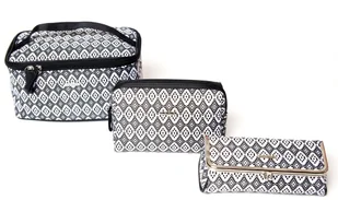 Noble Cosmetic Portfelik Noble Black&White BW002 - Kosmetyczki, organizery i kuferki - miniaturka - grafika 10