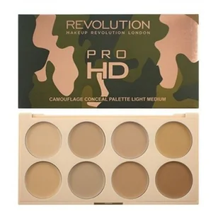 Revolution Ultra Pro HD Camouflage Light Medium MAKE UP - Bronzery i konturowanie twarzy - miniaturka - grafika 3