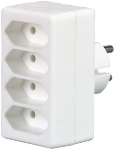 Rozgałęźnik Złodziejka Rozdzielacz 4 gniazda - Przedłużacze i rozgałęźniki - miniaturka - grafika 2