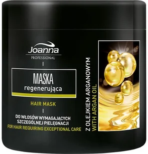 Joanna Profesionalna Stylizacja Pielęgnacja Maska z olejkiem arganowym do włosów wymagających 500g Profesionalna - Maski do włosów - miniaturka - grafika 3