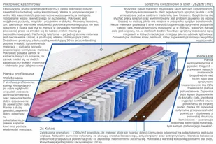 Kaszmirowysen Pers Molet 160x200 - Materace - miniaturka - grafika 3