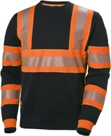 Odzież robocza - Helly Hansen Męska bluza robocza ICU Sweatshirt czarno-pomarańczowa, rozmiar M HH-79272_269-M - miniaturka - grafika 1