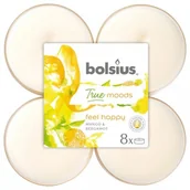 Świece - Bolsius True Moods Podgrzewacz zapachowy Maxi 8h Feel Happy 8szt - miniaturka - grafika 1