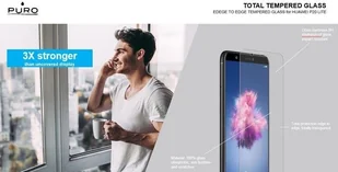 PURO Total Tempered Glass - Szkło ochronne hartowane na cały ekran Huawei P smart b2btrade-SDGFSTPSMARTHWTR-0 - Szkła hartowane na telefon - miniaturka - grafika 3