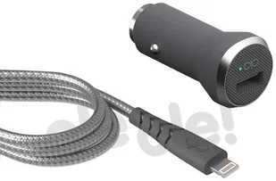 Force Power Force Power 3571211433378 Fast & Smart 2.4A + kabel USB A-Lightning | - Ładowarki do telefonów - miniaturka - grafika 2