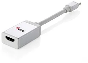 Equip Adapter AV DisplayPort Mini HDMI 0.15m czarny 133434 133434 - Kable - miniaturka - grafika 2