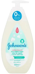 Johnson&Johnson Baby BABY Cottontouch Płyn do kąpieli i mycia ciała 2w1 500 ml - Kosmetyki kąpielowe dla dzieci - miniaturka - grafika 2