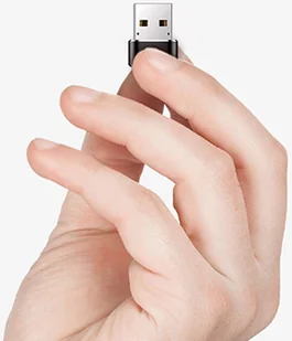 Baseus Adapter USB-C Typ C do USB 2.0 przejściówka CAAOTG-01 - Kable USB - miniaturka - grafika 11