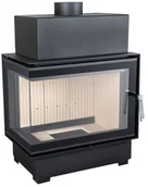 Wkłady kominkowe - NORDFLAM Wkład kominkowy ROTEN LEWY 10 kW NORDFLAM - miniaturka - grafika 1