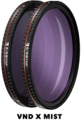 Filtry fotograficzne - Freewell Zestaw filtrów szarych regulowanych Freewell VND x Mist 2-5 i 6-9 Hard Stop 77mm FW-77MVND-ALD - miniaturka - grafika 1