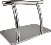 Meble fryzjerskie - Podnóżek Fryzjerski Chrom Antypoślizgowa N-10 POD-N-10 - miniaturka - grafika 1