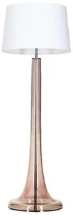 4concepts Stojąca LAMPA podłogowa ZURICH TRANSPARENT COPPER L213382256 abażurowa OPRAWA do salonu czarna L213382256 - Lampy stojące - miniaturka - grafika 2