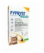 Pielęgnacja i higiena gryzoni - KRKA FYPRYST COMBO 50mg/60mg na pchły i kleszcze kot fretka 1 pipeta x 0,5ml - miniaturka - grafika 1