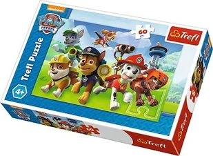 Trefl Puzzle 60 elementów Psi Patrol Gotowi do akcji - Puzzle - miniaturka - grafika 2