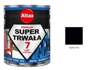 ALTAX ALTAX SUPER TRWAŁA EMALIA 250 ML CZARNY MAT s7.802955281 - Emalie - miniaturka - grafika 2
