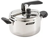 Szybkowary - Barazzoni Szybkowar , stal szlachetna 18/10. Made in Italy, stal, 7 l 536045007080 - miniaturka - grafika 1