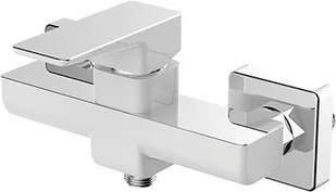 Omnires Parma bateria prysznicowa chrom-biały PM7440CRB - Baterie wannowe i prysznicowe - miniaturka - grafika 3