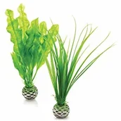 Dekoracje do akwarium - Oase Reef One zestaw roślin, mały, zielony - miniaturka - grafika 1