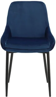 Intesi Krzesło Floyd Velvet niebieskie - Krzesła - miniaturka - grafika 13