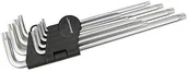 Klucze i nasadki - Silverline 394985 klucze profesjonalne Torx, 9 szt., Zestaw T10T50 394985 - miniaturka - grafika 1
