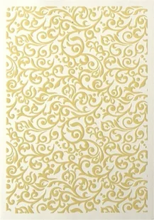 Karton ozdobny welurowy flock ciemnokremowy A4 220g 5szt /208322/ AR664 - Papier do drukarek - miniaturka - grafika 2