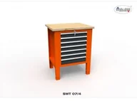 Stoły warsztatowe - Malow Stół narzędziowy SWT 07/04 "JEDYNKA" warsztat metalowy na klucz SWT07/04 - miniaturka - grafika 1