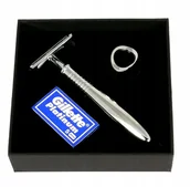 Zestawy kosmetyków męskich - apekt Maszynka Na Żyletki Stojak Żyletki - Zestaw - miniaturka - grafika 1