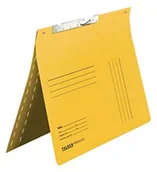 Teczki i skoroszyty - FALKEN Skoroszyt zawieszany wahadłowy Falken Pendular 50 szt. żółty A4 tektura z recyklingu dokumenty wpinane od góry szczeliny indeksowe. Wyprodukowano w Niemczech Ceryfikat Błękitny Anioł 15033668 - miniaturka - grafika 1