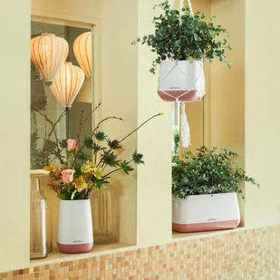 LECHUZA Konewka Lechuza YULA biało-złoto perłowy YULA KONEWKA BIA-ZŁO - Konewki - miniaturka - grafika 2