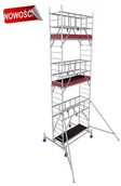 Rusztowania - Krause ProTec rusztowanie aluminiowe wys.rob. 7,30m (940148) - miniaturka - grafika 1