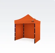 Pawilony ogrodowe - BRIMO Namiot imprezowy 2x2m - plus 3 ściany - Pomarańczowy - miniaturka - grafika 1