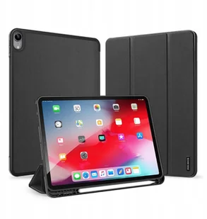 Dux ducis DUX DUCIS Domo składany pokrowiec etui na tablet z funkcją Smart Sleep podstawka iPad Air 2020 czarny (brak Smart Sleep) - Czarny - Etui do tabletów - miniaturka - grafika 2