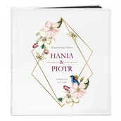 Albumy fotograficzne - NA Murrano Album Zdjęcia Duży Dla Pary Boho Kwiaty Nadruk ALB-BC-BK-UV-014 - miniaturka - grafika 1