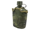 Survival - akcesoria - MFH Manierka w pokrowcu woodland (33213A) 33213A - miniaturka - grafika 1