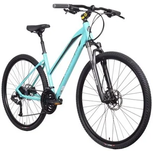 LOMBARDO Rower trekkingowy LOMBARDO Amantea 200 D17 28 cali damski Miętowo-antracytowy Raty LOMDF2805.9143 - Rowery - miniaturka - grafika 2