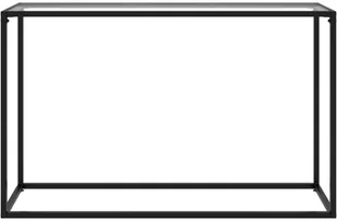 VidaXL Lumarko Stolik konsolowy, przezroczysty, 120x35x75 cm, szkło hartowane 322815 VidaXL - Ławy i stoliki kawowe - miniaturka - grafika 2