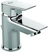 Baterie wannowe i prysznicowe - Ideal Standard Tesi armatura do umywalki Piccolo z armaturą odpływową, 1 sztuki,, srebrny, a6566aa - miniaturka - grafika 1