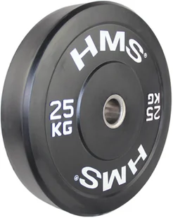 HMS Obciążenie olimpijskie gumowane BBR25 25 kg - 27608-uniw - Obciążenia HMS Obciążenie olimpijskie gumowane BBR25 25 kg - 27608-uniw - Obciążenia - miniaturka - grafika 1