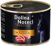 Mokra karma dla kotów - Dolina Noteci Premium Karma z kaczką dla kota 185g - miniaturka - grafika 1