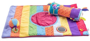 Niny Zestaw dla niemowląt kocyk wałeczek piłka - Maty edukacyjne - miniaturka - grafika 3