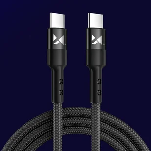 Wozinsky kabel przewód USB Typ C - USB Typ C Power Delivery 18W 1m czarny (WUC-PD-CC1B) - Kable USB - miniaturka - grafika 14