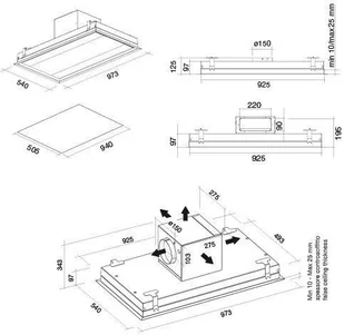Falmec Nuvola 90 Inox - Okapy kuchenne - miniaturka - grafika 9